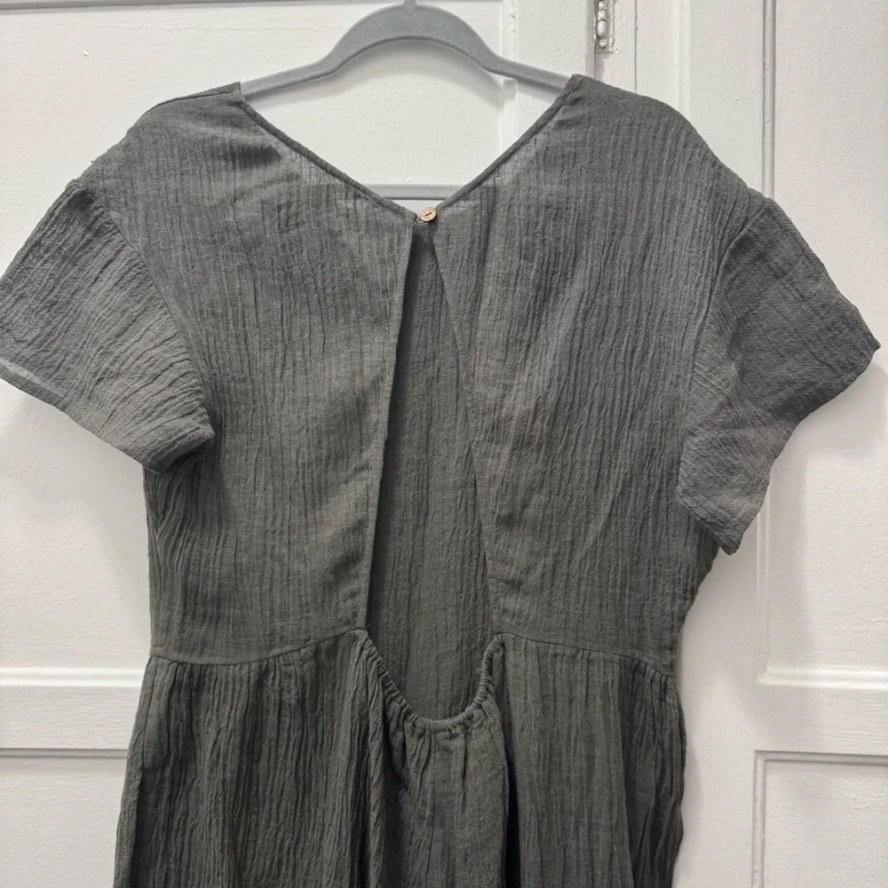 Free People Green Tierra Jumpsuit - Picture 7 of 9